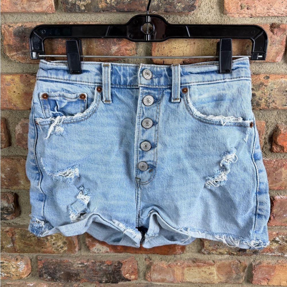 Abercrombie & Fitch Annie High Rise Short ✧ Size 25/0